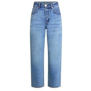 Daily Blue Hype Classic Cropped Jean Medium Wash Womens Size 27